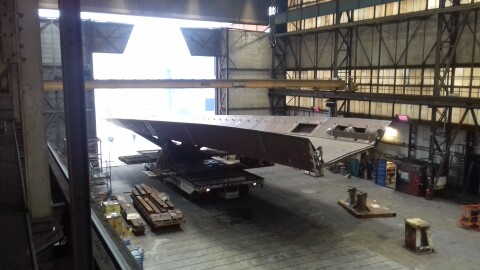 13 Hollandia Infra afgeronde sectie in de hal